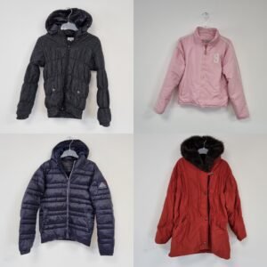 Kurtki zimowe damskie + męskie - 20kg