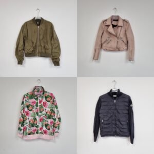 Kurtki poliestrowe damskie + męskie - 25kg